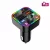SAL FMBT 18RGB autós kihangosító és töltő, 5 in 1, FM modulátor, dupla USB gyorstöltő, feszültségmérő, basszus-kiemelés gomb
