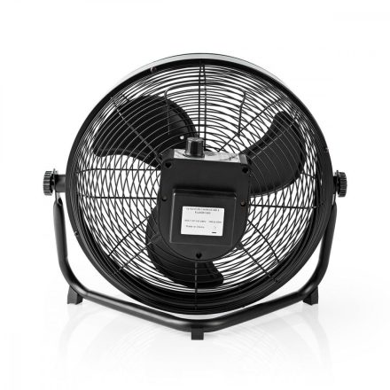 Padló Ventilátor 30 cm | Stepless Fan Speed | Dönthető | Újratölthető | USB-A | Fekete FNFL20CBK30