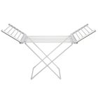 Home FTW11 Fűtött, elektromos ruhaszárító, 230 W, alumínium, összecsukható, 50 °C állandó hőmérséklet, vízálló kapcsoló, IPX2