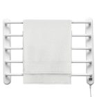 Home FTW 4 fali fűtött elektromos törölközőszárító, 90W, IPX1 védelem, fehér