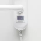 Home FTW 4 fali fűtött elektromos törölközőszárító, 90W, IPX1 védelem, fehér