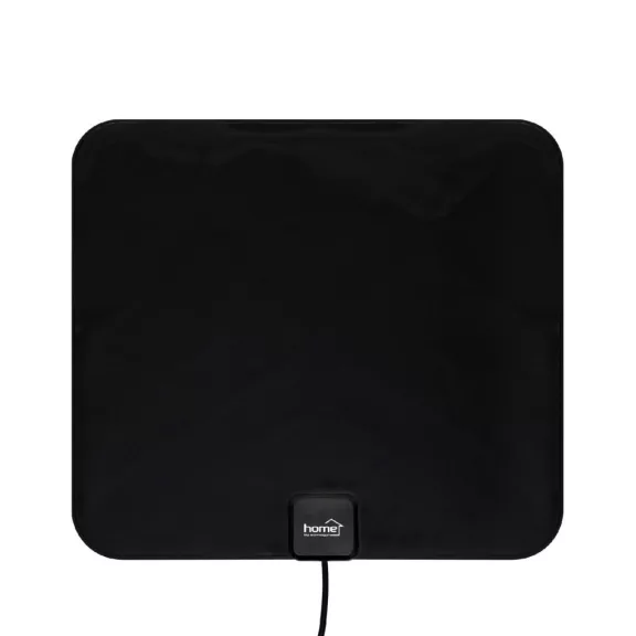 HOME FZ 54T szobai antenna erősítővel, extra vékony, extra könnyű, hálózati adapterrel, hosszú antennakábellel