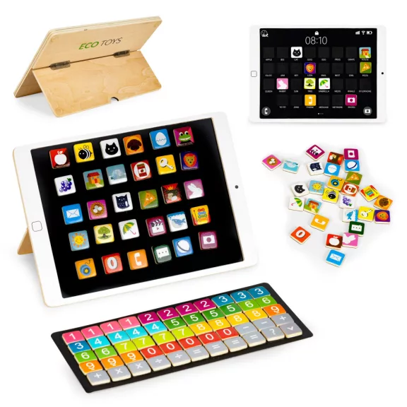 Mágneses fa tablet számokkal Mágneses fa tablet számokkal
