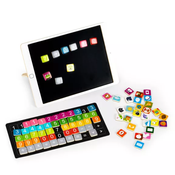Mágneses fa tablet számokkal Mágneses fa tablet számokkal