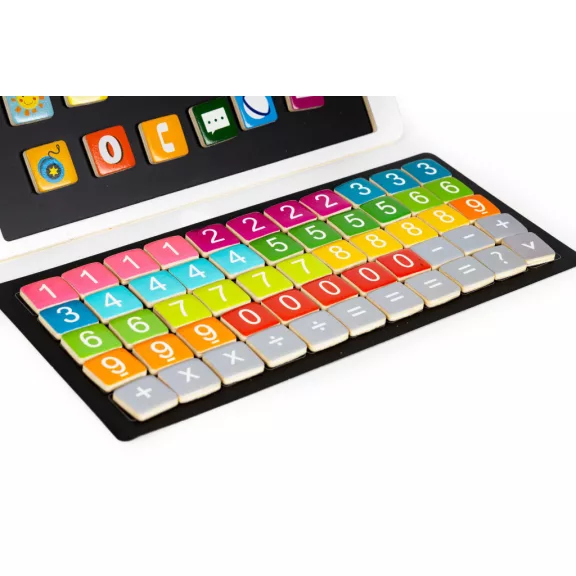 Mágneses fa tablet számokkal Mágneses fa tablet számokkal