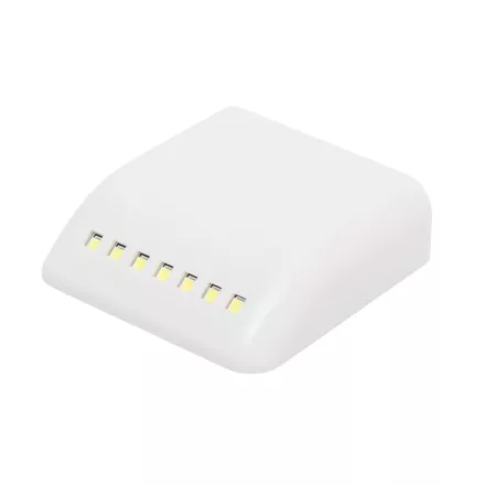 HOME GLS7 nyitásérzékelős bútorlámpa, 7db hidegfehér SMD LED, automatikus kapcsolás, közelítés érzékelő, elemes tápellátás