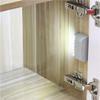 HOME GLS7 nyitásérzékelős bútorlámpa, 7db hidegfehér SMD LED, automatikus kapcsolás, közelítés érzékelő, elemes tápellátás