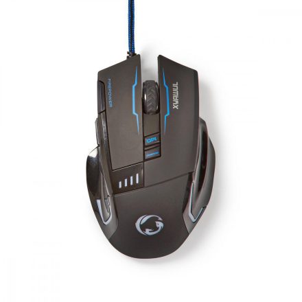 Gaming Mouse | Vezetékes | DPI: 800 / 1600 / 2400 / 4000 dpi | Igen | Gombok száma: 8 | Igen | Jobbkezes | 1.50 m | LED