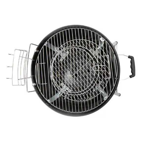 Home GR03 fedeles gömbgrill, faszén, faszénbrikett, zománcozott acél tűztér és fedél, krómozott acél rostély, galvanizált acél széntartó, 76 cm rostélymagasság a talajtól Home GR03 fedeles gömbgrill, faszén, faszénbrikett, zománcozott acél tűztér és fedél, krómozott acél rostély, galvanizált acél széntartó, 76 cm rostélymagasság a talajtól