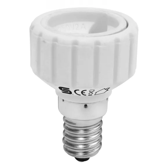 Home GU10/E14 foglalatátalakító adapter, max. 2 A Home GU10/E14 foglalatátalakító adapter, max. 2 A