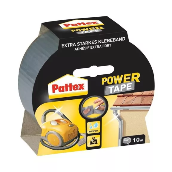 Pattex PowerTape ragasztószalag ezüst 10 m Pattex PowerTape ragasztószalag ezüst 10 m