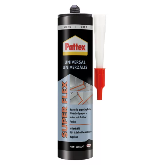 Univerzális szilikon - fehér - kültéri / beltéri - 280 ml Univerzális szilikon - fehér - kültéri / beltéri - 280 ml