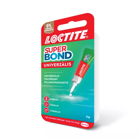 Pillanatragasztó Loctite Super Bond - 3 g Pillanatragasztó Loctite Super Bond - 3 g