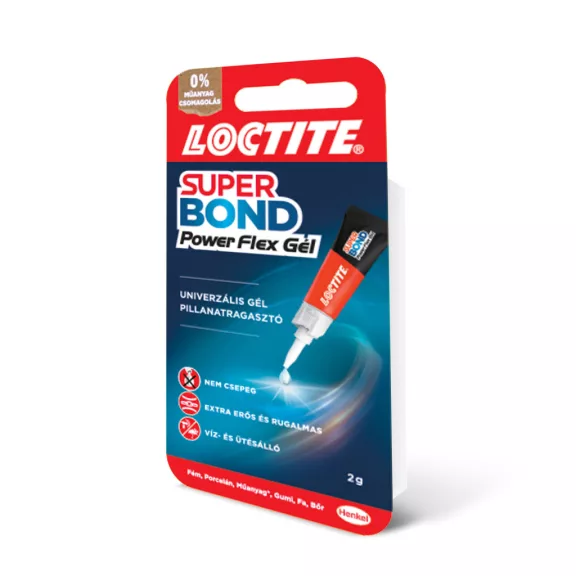 Pillanatragasztó - Loctite Super Bond gél - 2 g Pillanatragasztó - Loctite Super Bond gél - 2 g