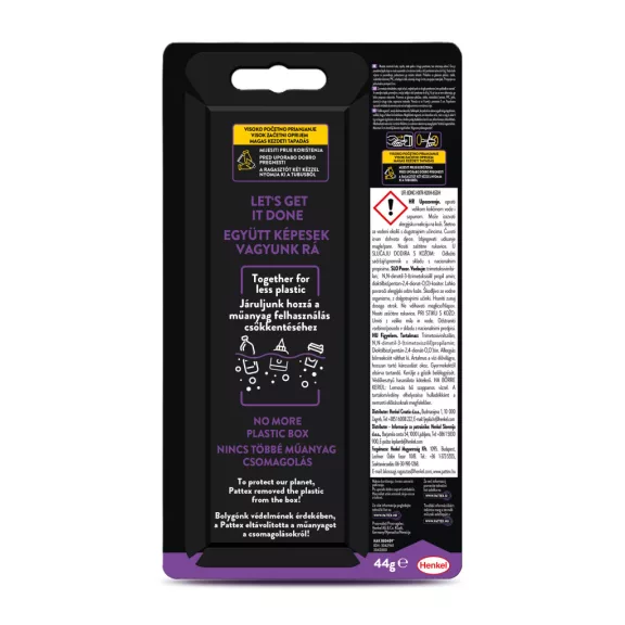 Pattex Fix & Remove folyékony ragasztó - visszaszedhető - 44 g