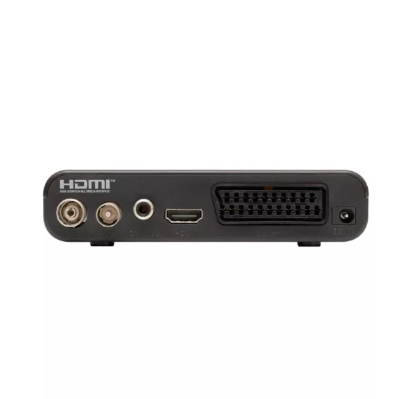 HOME HD2T2C combo DVB-T/T2/C set-top box, DVB-T/T2, DVB-C, magyar nyelvű, USB csatlakozó, 1920x1080p, HDMI/SCART/COAX kimenet HOME HD2T2C combo DVB-T/T2/C set-top box, DVB-T/T2, DVB-C, magyar nyelvű, USB csatlakozó, 1920x1080p, HDMI/SCART/COAX kimenet