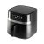Home HGAF8 digitális air fryer, forrólevegős fritőz, 8 liter kapacitás, 2000 W, hőmérsékleti tartomány 80 – 200 °C