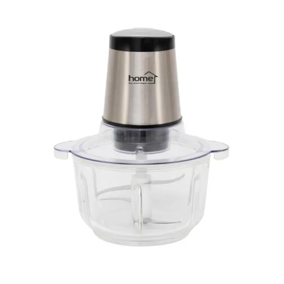 Home HGAP15 aprító, 400 W, 1,8 L üvegtál, 2 gomb, 2 sebességfokozat, STOP funkció, túlmelegedés elleni védelem, 2 kg Home HGAP15 aprító, 400 W, 1,8 L üvegtál, 2 gomb, 2 sebességfokozat, STOP funkció, túlmelegedés elleni védelem, 2 kg