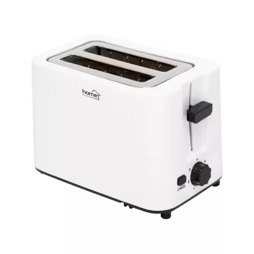   HOME HGKP2 kenyérpirító, 700 W, két szeletes, 7 fokozat, morzsatálca, vezetéktároló