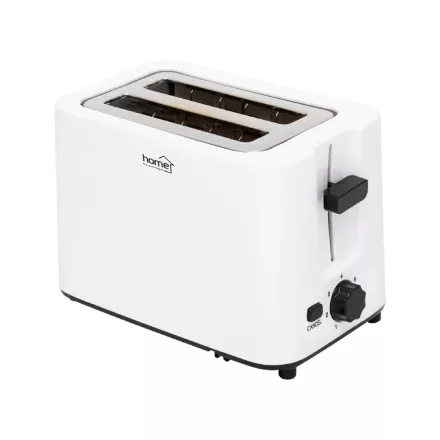 HOME HGKP2 kenyérpirító, 700 W, két szeletes, 7 fokozat, morzsatálca, vezetéktároló