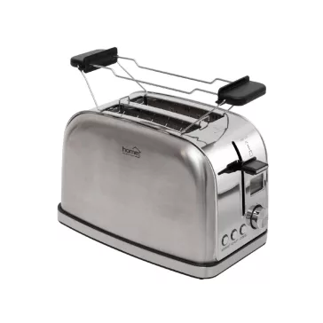   Home HGKP22LCD kenyérpirító, 950 W-os, két szeletes, LCD kijelző, 7 fokozat, újramelegítő és kiolvasztás funkciók