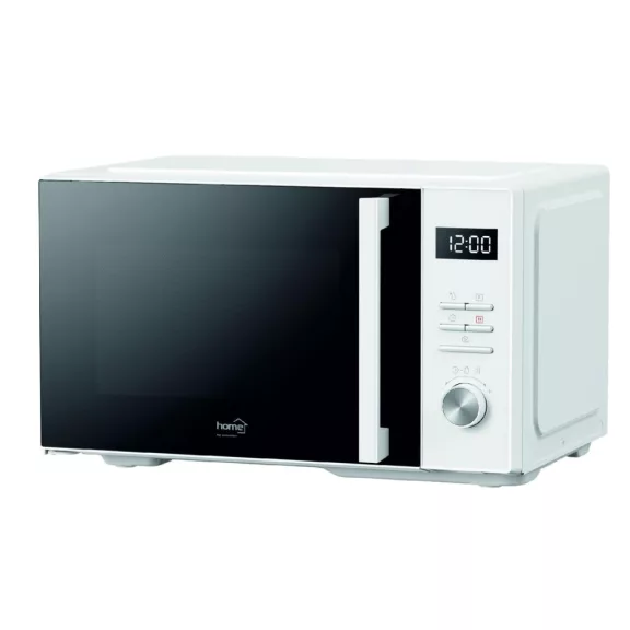 HOME HGMH25GR mikrohullámú sütő, 25 liter, grillfunkció, 25l, fehér, 900 W, digitális, 5 fokozat, gyerekzár