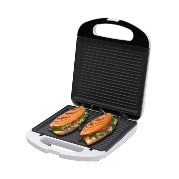 HOME HGP4 panini szendvicssütő, 1200 W, nagy sütőfelület, tapadásmentes, jelzőfények HOME HGP4 panini szendvicssütő, 1200 W, nagy sütőfelület, tapadásmentes, jelzőfények