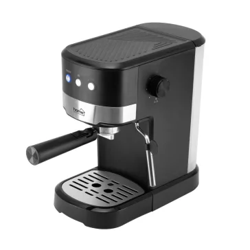   HOME HGPR16 presszókávé főző, 15bar, tejhabosítás, elektronikus vezérlés, csészemelegítő, automatikus kikapcsolás