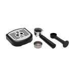 HOME HGPR16 presszókávé főző, 15bar, tejhabosítás, elektronikus vezérlés, csészemelegítő, automatikus kikapcsolás