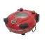 HOME HGPZ30 elektromos pizzasütő, 1200W, max. 430 °C, mechanikus hőmérő, pizzakő, duplafalú ablak, alsó/felső sütés