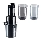 HOME HGSJ200 zöldség-gyümölcs lassú prés, 200 W, lassú fordulat, 800 ml-es tartály, vezetéktároló