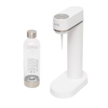   Home HGSZG1000 szódagép, fehér/inox, 2300 g, 14 x 41.5 x 25 cm