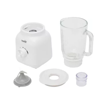   HOME HGTB15 turmixgép, 1,5L-es üvegtartály, 800 W, 2 fokozat