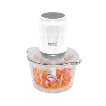   Home HG AP 18 aprító, teljesítmény 400 W, 1,8 literes üvegtál, 4-élű rozsdamentes kés, STOP funkció