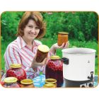 Home HG BA 27 befőző automata, teljesítmény 1800 W, 27 literes tartály, sterilizálás funkció, fehér-fekete