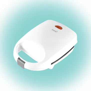   Home HG GK 04 gofrikehelysütő, teljesítmény 520 W, tapadásmentes sütőfelület, piros jelzőfény
