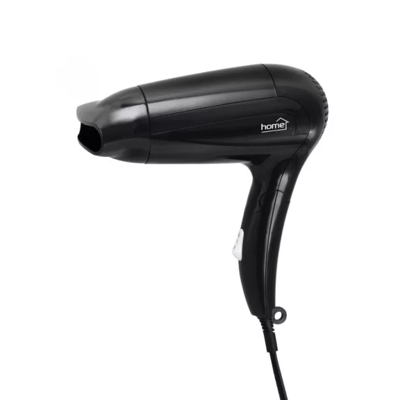 Home HG HSZ 18 hajszárító, teljesítmény 1400 W, becsukható nyél, két fokozat, szűkítő, fekete Home HG HSZ 18 hajszárító, teljesítmény 1400 W, becsukható nyél, két fokozat, szűkítő, fekete