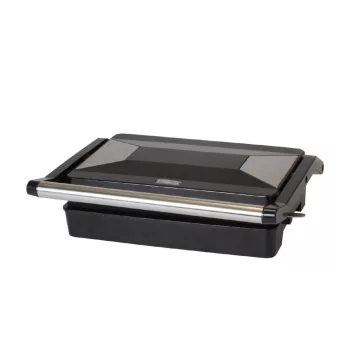   Home HG KG 01 mini kontakt grill, teljesítmény 800-1000 W, tapadásmentes bevonat, túlmelegedés elleni védelem