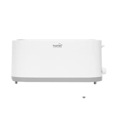   Home HG KP 42 4 szeletes kenyérpirító, 1400 W, cooltouch, 7 fokozat, zsemlemelegítő, fehér