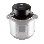 Home HG LS 1000 forró levegős sütőfedél, teljesítmény 1000 W, 45 °C – 220 °C-ig állítható hőmérséklet, max. ∅24 cm edényméret