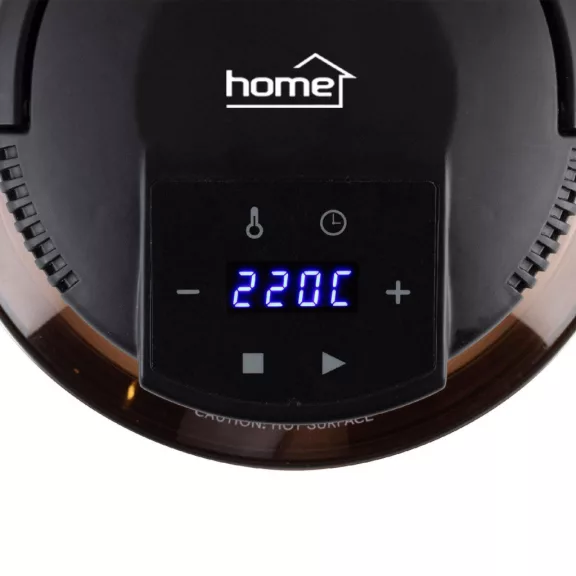 Home HG LS 1000 forró levegős sütőfedél, teljesítmény 1000 W, 45 °C – 220 °C-ig állítható hőmérséklet, max. ∅24 cm edényméret
