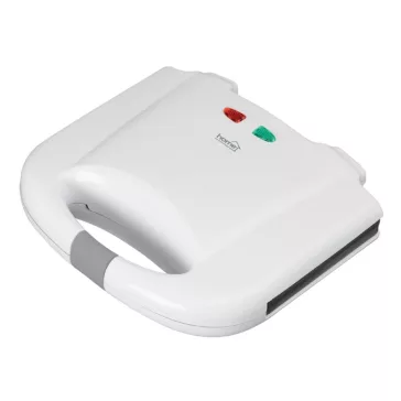   Home HG P 01 panini szendvicssütő, teljesítmény 750 W, tapadásmentes sütőfelület, jelzőfények