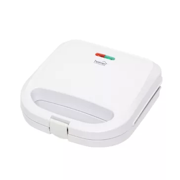   Home HG SZ 04 szendvicssütő, 750W, tapadásmentes sütőfelület, fehér