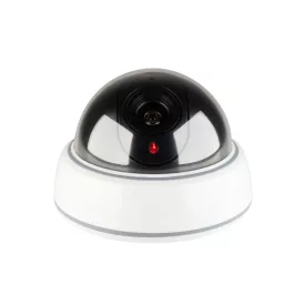   HOME HSK150 dóm álkamera, villogó piros LED, be/ki kapcsolható a fényjelzés, gyors és könnyű felszerelés mennyezetre vagy oldalfalra, elemes tápellátás