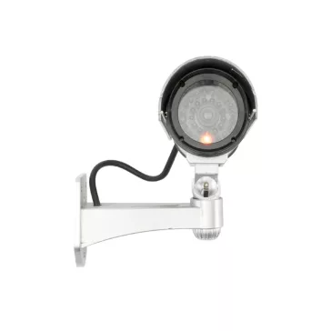   Home HSK 110 kültéri álkamera, valódi kameraforma, dönthető-elforgatható rögzítés, piros villogó LED, kültéri/beltéri használat, elemes tápellátás