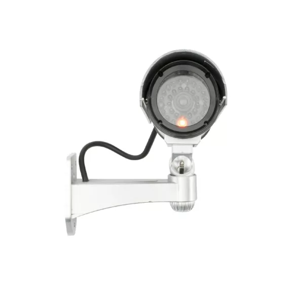 Home HSK 110 kültéri álkamera, valódi kameraforma, dönthető-elforgatható rögzítés, piros villogó LED, kültéri/beltéri használat, elemes tápellátás Home HSK 110 kültéri álkamera, valódi kameraforma, dönthető-elforgatható rögzítés, piros villogó LED, kültéri/beltéri használat, elemes tápellátás