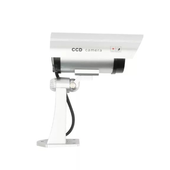 Home HSK 110 kültéri álkamera, valódi kameraforma, dönthető-elforgatható rögzítés, piros villogó LED, kültéri/beltéri használat, elemes tápellátás Home HSK 110 kültéri álkamera, valódi kameraforma, dönthető-elforgatható rögzítés, piros villogó LED, kültéri/beltéri használat, elemes tápellátás