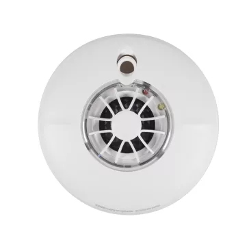   FireAngel HT-630-NEUT Thermistek hőérzékelő, beépített, nem cserélhető lítium elem, 10 év várható üzemidő, W2-modulal hálózatba kapcsolható, fehér