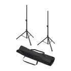 SAL HT922 hangdoboz állvány, 35mm-es átmérő, 2db-os kivitel, állítható magasság, táskával