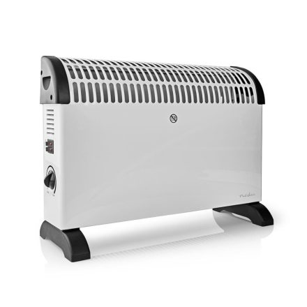 NEDIS elektromos konvektor, teljesítmény: 2000W, 3 fűtési opció, digitális termosztát, beépített fogantyú HTCO10FWT
